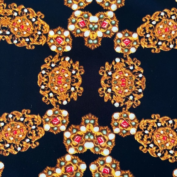 New Jewel print dress back zip size 12 - Picture 11 of 13